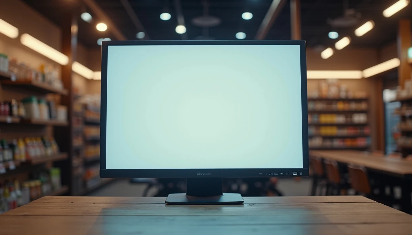 Vista frontal de una pantalla con gráficos de mercados de predicción digitales